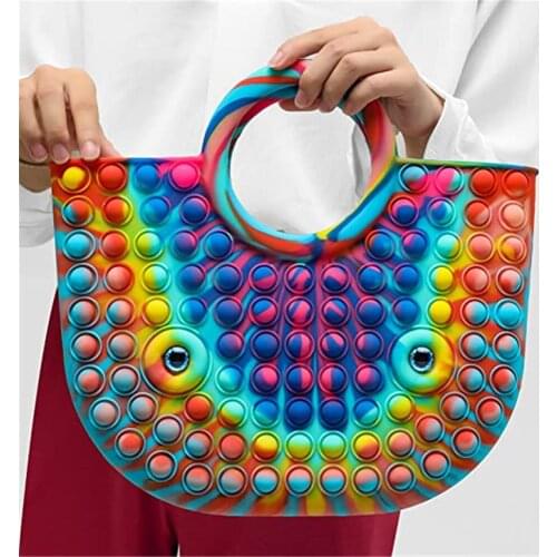 Fidget Toys Large Capacity Diaper Bag Outdoor Pop Nappy Diaper Bag Travel Maternity Bag Waterproof Baby Pregnant Bag For Mom