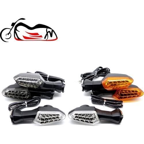 LED Turn Signal Light For KAWASAKI NINJA 250 300 400 650 1000 Z1000SX ZX-6R ER-6N ER-6F Motorcycle Rear Indicator Lamp Blinker
