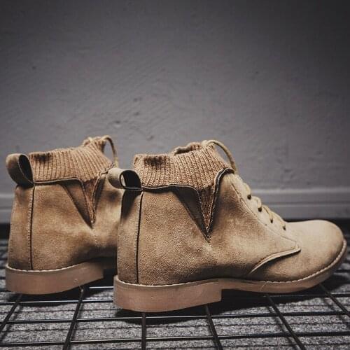 Shoes Men Brown Shoes For Men Casual Sapato Masculino Leather Fashion Sneakers Causal Mens Boots Shoe Man Sport Mens