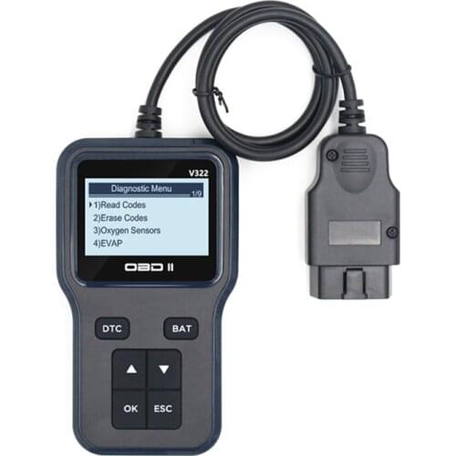 All Purpose OBD2 Scanner Car Diagnostic Scan Tool Multi-functional Scan Tool for Read & Erase Fault Codes