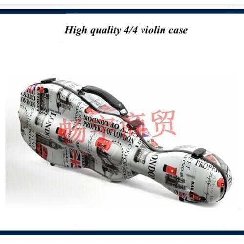 High quality Professional violin case 4/4 FRP carbon fiber EUROPE Fashion style violin parts violin accessories 044