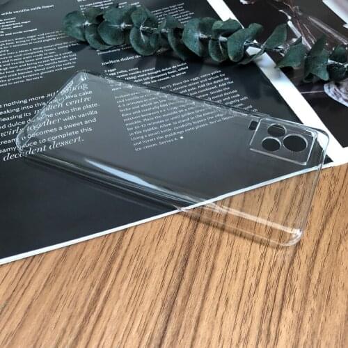 For vivo iQOO 7 iQOO7 5G 6.62" Hard PC Camera Protect Case Ultra Thin Clear Hard Plastic DIY Full Cover Protective Skin