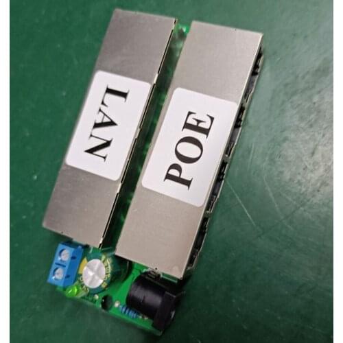 4-port POE power supply module POE combiner wireless AP bridge monitoring weak current box, 4-port POE centralized power supply