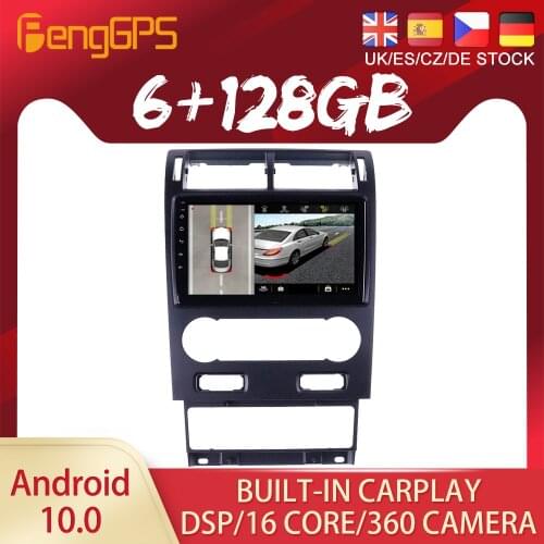 Android 10 PX6 DSP Ford Mondeo MK3 2004-2007 Car DVD GPS Navigation Auto Radio Stereo Video Multifunction CarPlay HeadUnit