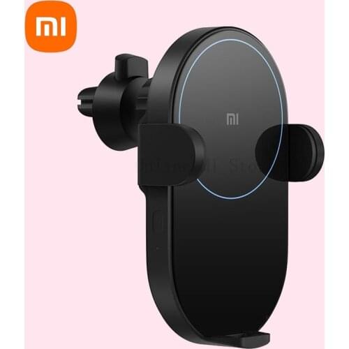 Original Xiaomi Wireless Car Charger 20W Max Electric Auto Pinch Qi Quick Charging Mi Wireless Car Charger for Mi 9 iphone X XS