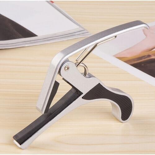 Zinc Alloy Universal Guitar Quick-Change Capo for 6-String Acustic Electric Classical Guitar Ukulele Ballad Tone Adjusting Clamp