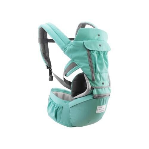 Ergonomic Baby Carrier Infant Baby Hipseat Waist Stool Front Face Kangaroo Baby Wrap Carrier for Baby Travel Activity Gear 0-3Y