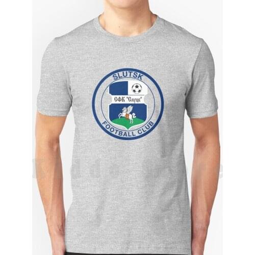 Football Club ( Classic Logo / Large Print ) T Shirt DIY Big Size 100% Cotton Belarus Football Belarus Fk