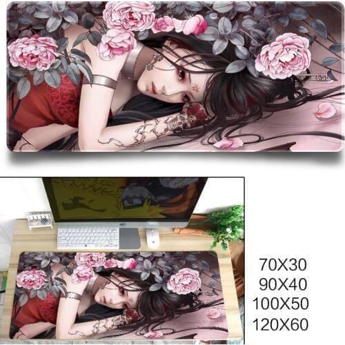 Kuulee Fashion Cool Pattern Gaming Mouse Pad Protector Desk Pad for Office Home Desk