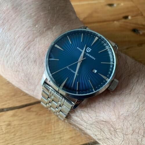 PAGANI DESIGN Mens Fashion Casual Mechanical Watches Waterproof 30M Stainless Steel Brand Luxury Automatic Business Watch saat