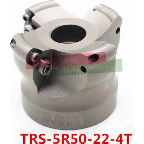 TRS 5R-50-22 -4T Face End Milling Cutter Indexable Flat Roughing Cutting ,CNC Milling Cutter