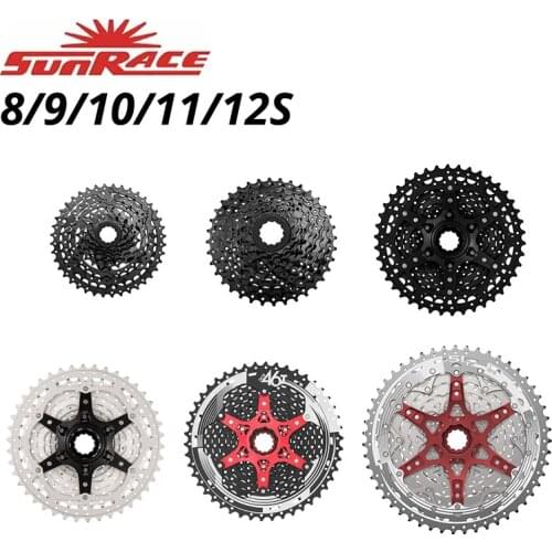 SunRace Bike Cassette CSM680 CSM98 CSMS3 CSMS8 CSMX8 CSMZ901 8/9/10/11/12 Wide Speed Ratio Mountain Shimano M5100 M6100