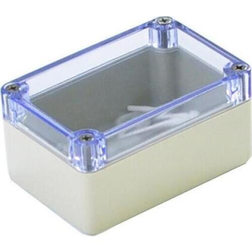 1pcs 100*68*50mm Screw Mounted Clear Cover Waterproof Sealed Junction Box 100x68x50mm