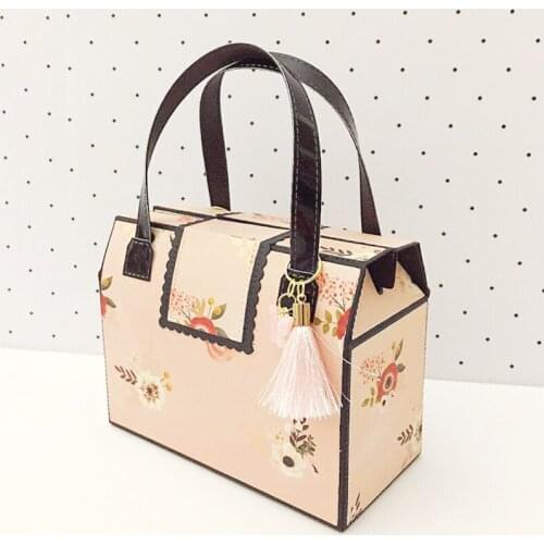 Cutting Dies Cute 3D Handbag Scrapbook Cardmaking DIY Paper Craft Metal Stencil