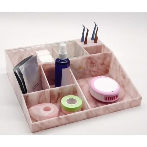 Tweezers Holder Storage Box Makeup Brush Organizer Makeup Organizer Eyelash Extension Accessories Tool Storage Display Box