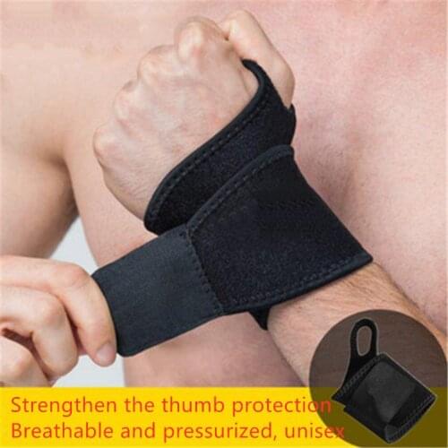 1pcs Wrist Guard Band Brace Support Carpal Tunnel Sprains Strain Gym Strap Sports Pain Relief Wrap Bandage Lightweighted