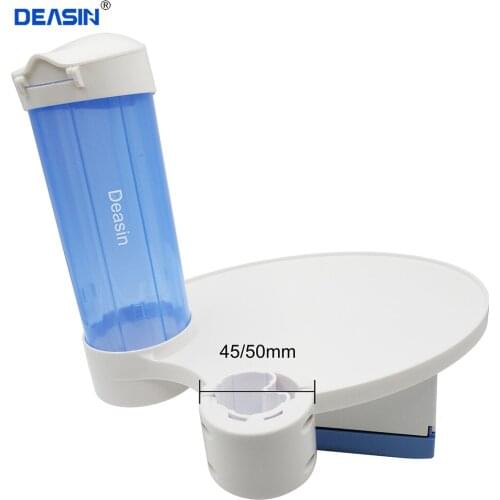 1 Pc Dentistry Parts Dental Chair Scaler Tray Placed Additional Units Disposable Cup Storage Holder with Paper Tissue Box
