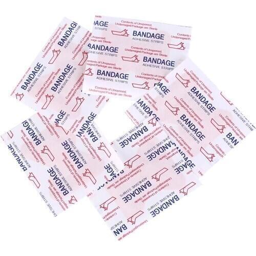 10Pcs/lot Band Aid Disposable Wound sticker kawaii First Aid Emergency Kit For Kids Children Adhesive Bandages home