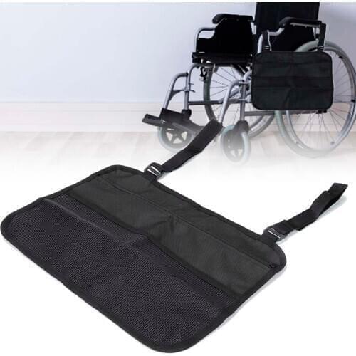 Wheelchair Side Bag Multi-pockets Walker Bag Rollator Organizer Organization Accessory for Wheelchairs / Scooters