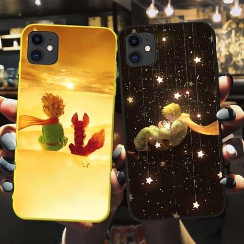 Cartoon call story romantic Little Prince Phone Case For iPhone XS Max X XR 7 8 6s plus SE2020 11 12 Pro max Back Cover Soft TPU