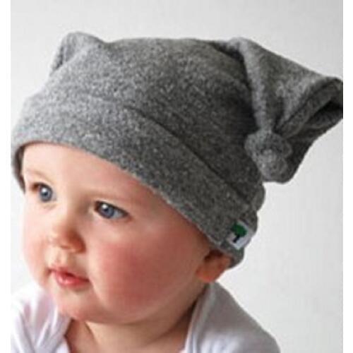 Baby Hats for Boys Bebes Caps Newborn Stocking Hat berets Grey Bonnets Children Caps Infant Beanie Winter Bucket Hat Cotton