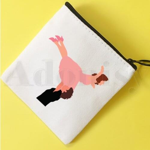 Dirty Dancing Dirty Dance Fashion Graphic Coin Purse Illustration Key Case Simple Small Cloth Bag New Creative Coin Purse