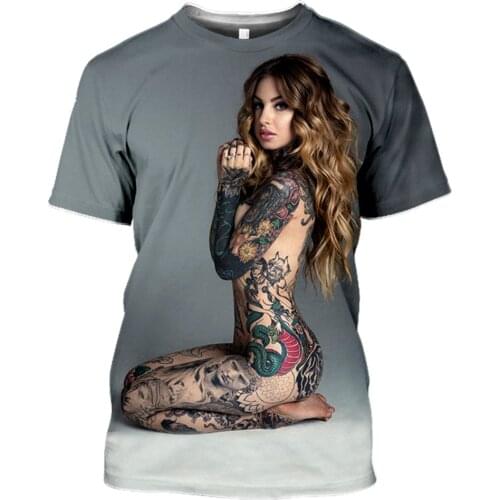 Unisex 3D printing mens polyester T-shirt feminine goddess Harajuku T-shirt mens fashion casual street hip hop O-neck clothes