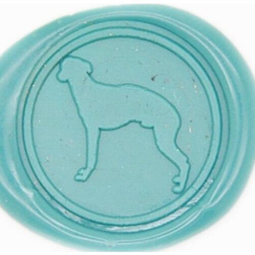 Seal Wax Kit, Greyhound Vintage Wax Badge Seal Stamp Kit Wax Set Tool Gift,custom