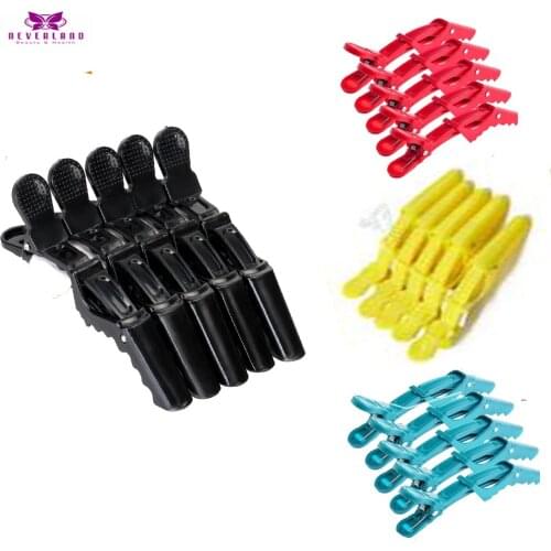 Neverland 5pcs Hairdressing Clips Salon Hairdresser Hairpins Accessories Pins Color Tool Set Wig Head Hair Claw For Hairstyles