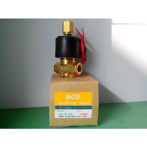 NCD SOLENOID VALVE MODEL DA-10-310 VOLT 220V NCD ELECTRIC CO.,LTD. DAOW-8-220 DAOW-10-210