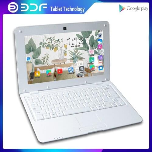BDF 10.1 Inch notebook Android 6.0 laptop 1GB RAM 8GB ROM Quad Core Keyboard mouse Wi-fi Mini Netbook Bluetooth RJ45