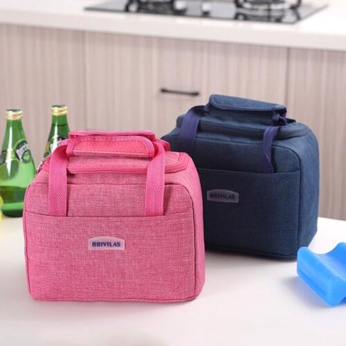 New portable lunch bag thermal insulation lunch box bag cold storage lunch box bag multifunctional thermal insulation handbag
