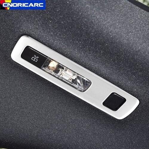 Car Styling Rear Reading Lamp Light Frame Decoration For Mercedes Benz A Class A180 200 CLA C118 2019-2021 Interior Accssories