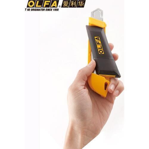 OLFA Self-locking Utility Knife with Folding Device Storage Box (9mm Knife DA-1) (18mm Knife DL-1) DA-1 DL-1