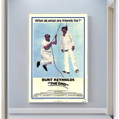 V0558 The End (2) Vintage Classic Movie Wall Silk Cloth HD Poster Art Home Decoration Gift