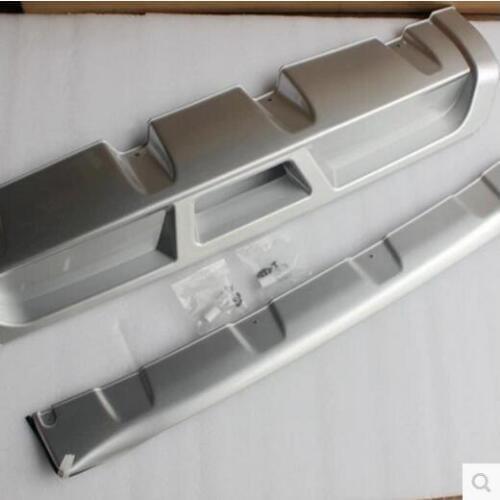 ABS Front + Rear Bumper Protector Guard Skid Plate For Nissan Qashqai 2016 2017 2018