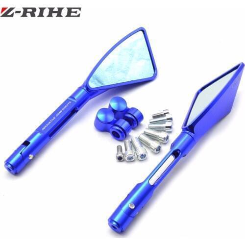 Motorcycle Mirrors motorbike moto CNC Rearview side Mirror Aluminum For Honda Hornet CB919 CB1000R CB900 CB1300 Kawasaki z900