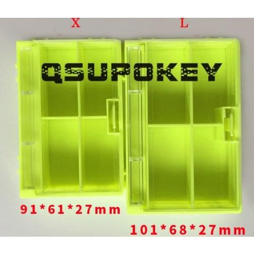 1PCS Car folding key, smart remote key display box, key parts storage box