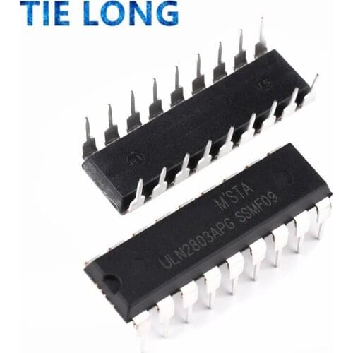 10pcs ULN2803APG ULN2803 ULN2803A ULN2803AP DIP-18 ULN2803AN Darlington Transistors new original