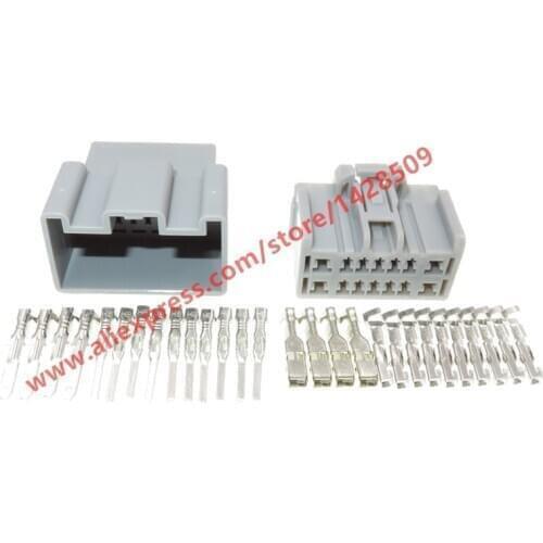 20 Sets 14 Pin Automotive CD Audio Modified Wire Plug Female Male Connector For Chevrolet BUICK