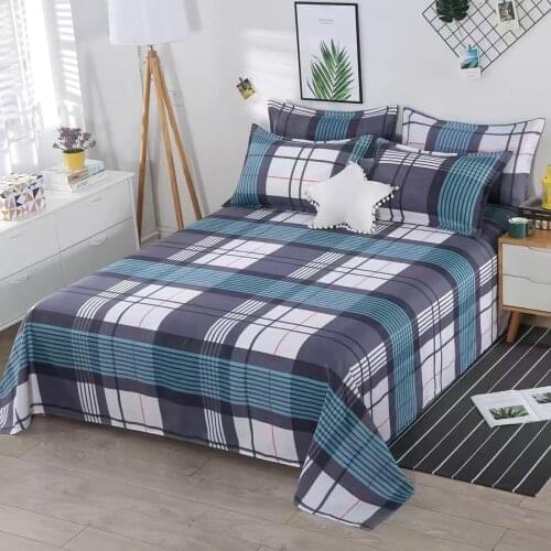 2021 Decor Home Brand Bed Sheets Bed Textile Bedding Coverlet Flat Sheet Flower Bed Cover Bed Sheet Soft Warm Bedsheets
