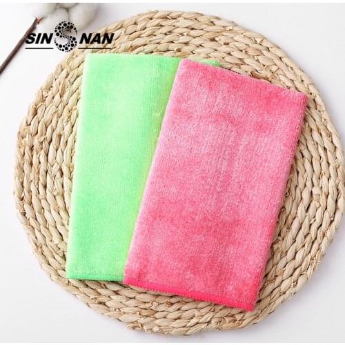 30*40cm Microfiber Absorbent Cleaning Cloth For Washing Windows Car Kitchen Towel Dishcloth Multi-purpose Rags