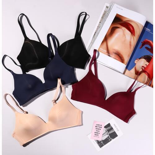6 Colors Seamless Sexy Bra For Women Bralette Wire Free Push Up Bra Brassiere Female Underwear Lingerie fitness Intimates Hot