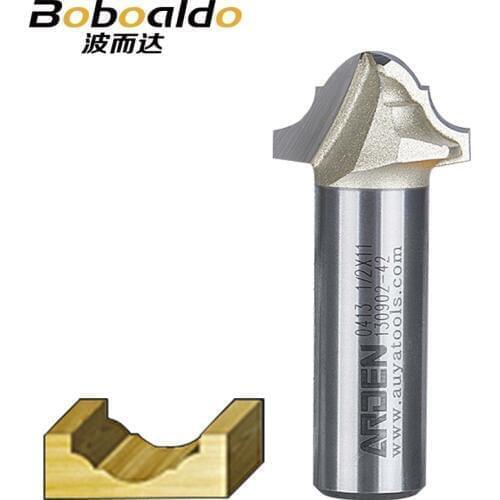 New 1pcs 1/2 Shank Arden Router Bit Classical Plunge Cutter Plunge Ogee Bit End mill router bit