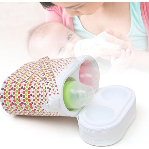 Baby bottle incubator breast milk storage fresh-keeping cup single barrel double barrel