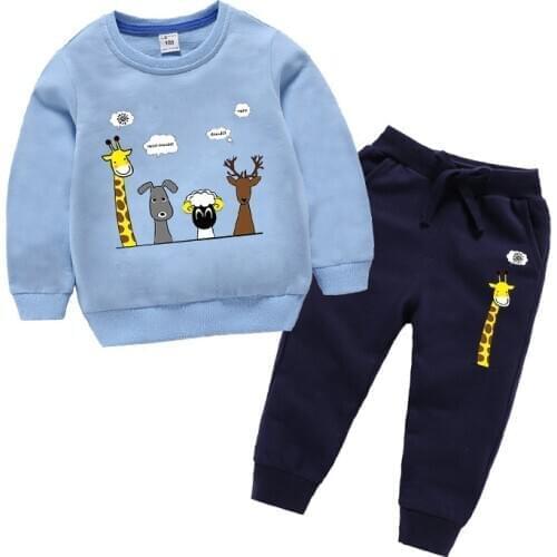 Kids Clothes Boys Pink Panther Two Pieces Children Clothing Set Long Sleeve Baby Tracksuit Girls Boutique Outfits Girls Clothing