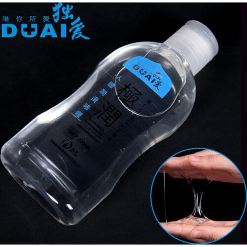DUAI 220ML Anal Fisting Lubricant for Sex Water Based Lubricant Personal Lubricant Sexual Massage Oil Sex Lube Adult Sex Product