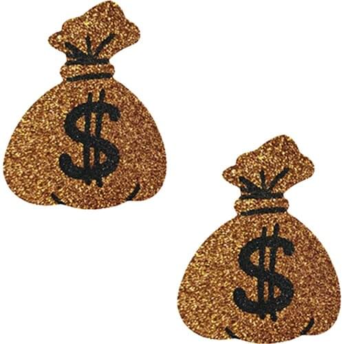 Ypser 5 Pairs Love Pasties Nipple Covers Disposable Pasty for Festivals Raves