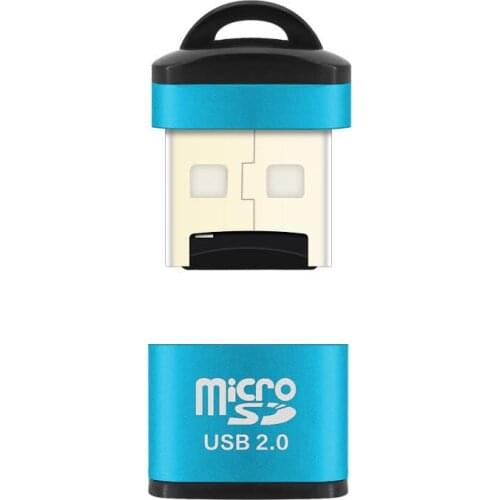 USB Micro SD/TF Card Reader USB 2.0 Mini Mobile Phone Memory Card Reader High Speed USB Adapter for Laptop Accessories