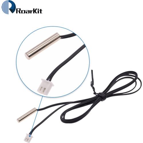 10pcs/lot High temperature 1M NTC temperature sensor 10K 1% accuracy temperature sensing probe MF58 W1209 W1401